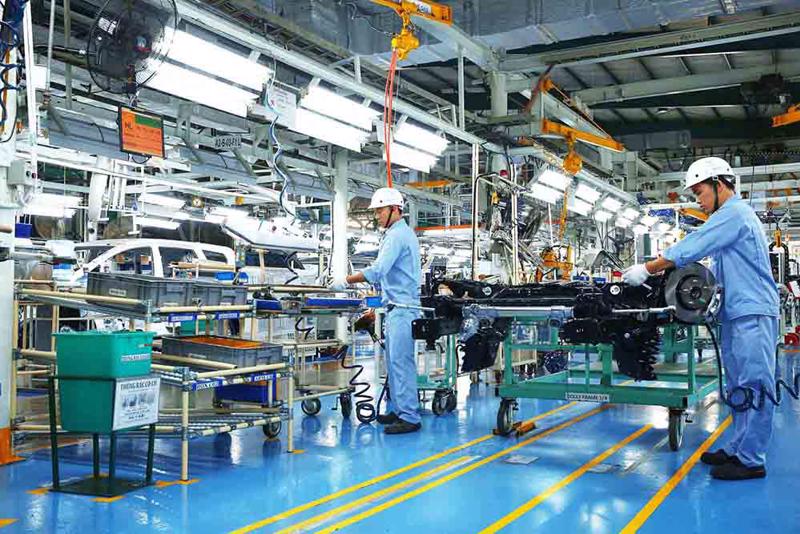 In the first four months of 2024, the overall industrial production index recorded a notable increase of 6.0%. (Photo source: VNA)