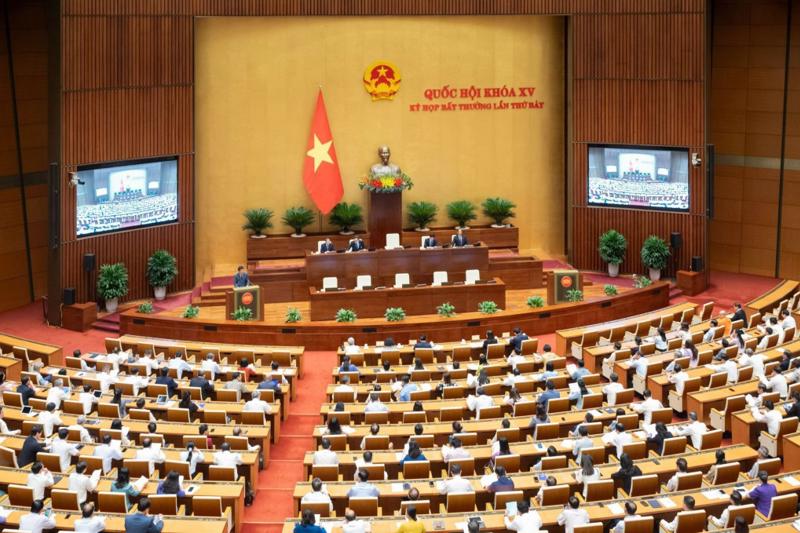 Vietnam's 15th National Assembly, 7th extraordinary session. (Photo source: Vietnam's National Assembly.)