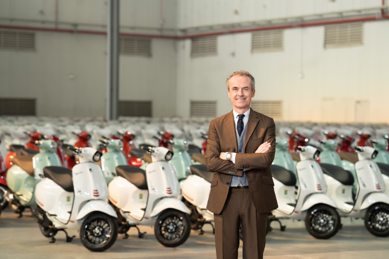 Mr. Gianluca Fiume, General Director of Piaggio Vietnam and President of Piaggio Asia - Pacific.