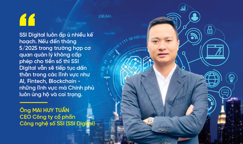 CEO Công ty cổ phần Công nghệ số SSI (SSI Digital) Mai Huy Tuần.