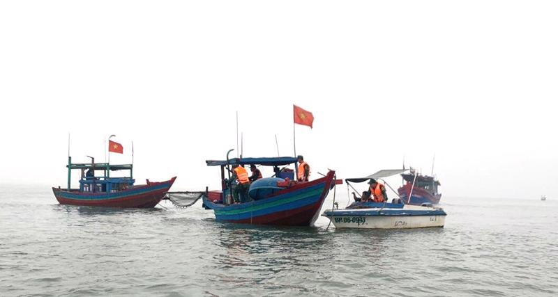 Lực lượng chức năng tỉnh Nghệ An kiểm soát hoạt động khai thác thủy hải sản