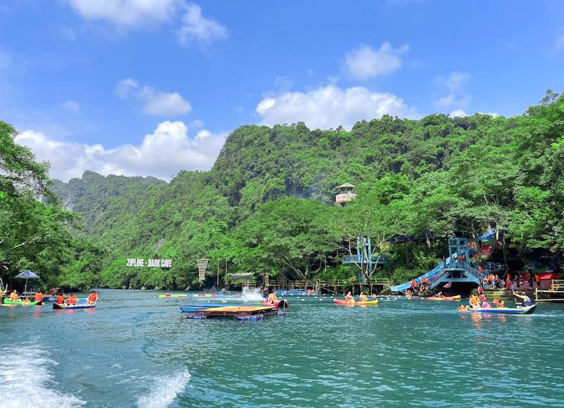 Phong Nha - Kẻ Bàng điểm đến thu hút lượng lớn khách du lịch trong và ngoài nước