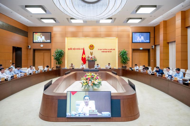 Ủy ban Thường vụ Quốc hội cho ý kiến về việc chuẩn bị Kỳ họp thứ 7, Quốc hội khóa XV.