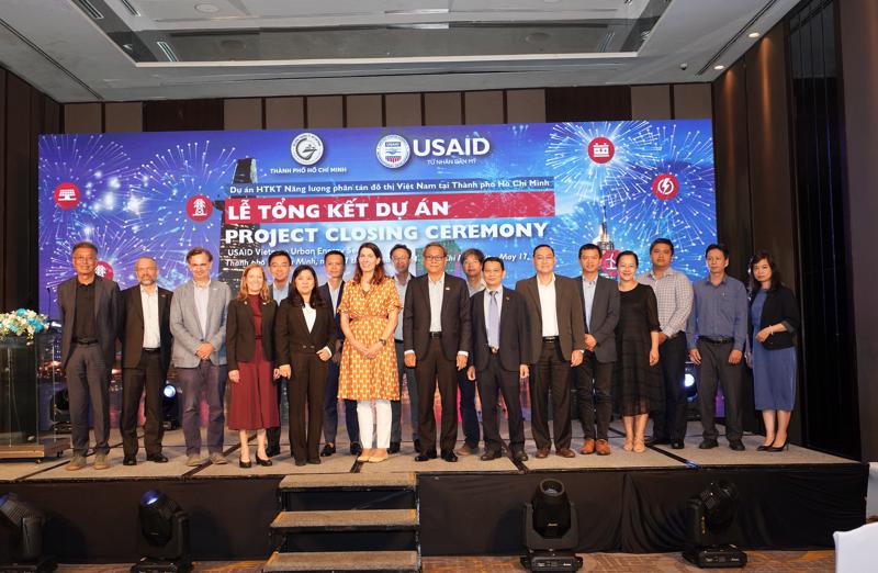 The closinf ceremony of Vietnam Urban Energy Security project