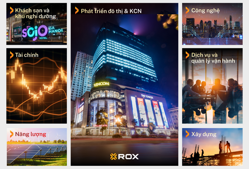 Hệ sinh thái thuận ích của ROX Group.