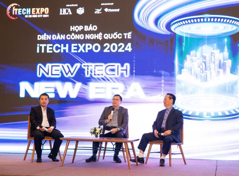 Họp báo Diễn đàn công nghệ quốc tế iTech Expo 2024 chiều 20/5.
