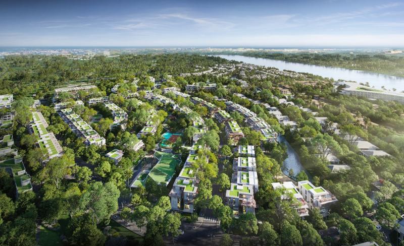 Blue Forest với concept 7 tầng thiên nhiên.