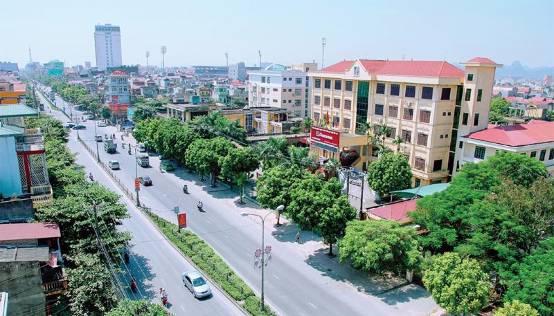 Một góc thành phố Ninh Bình