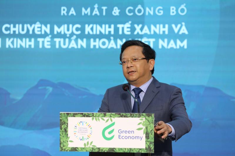 TS. Nguyễn Đức Hiển, Phó trưởng Ban Kinh tế Trung ương phát biểu tại tọa đàm. Ảnh: Việt Dũng