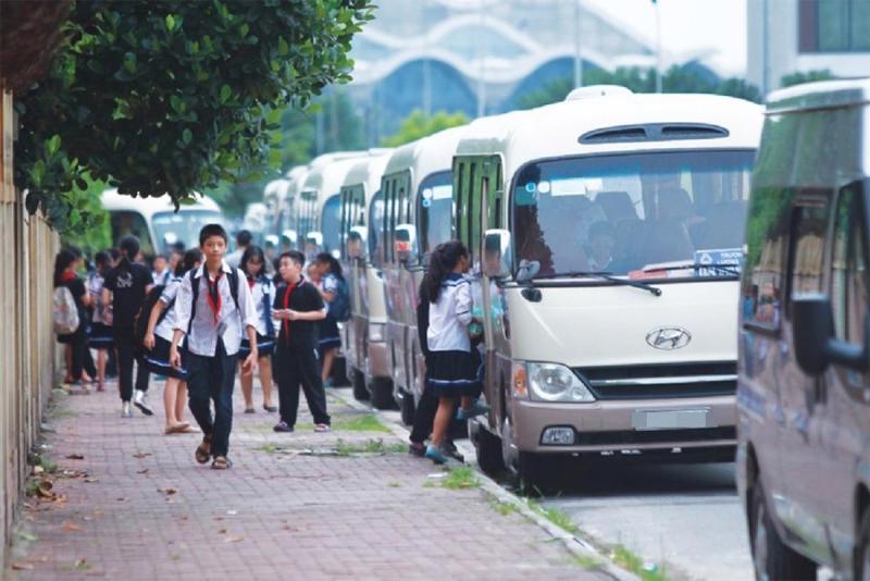 Đề xuất thêm quy định chống bỏ quên học sinh trên xe đưa đón - Ảnh minh họa.