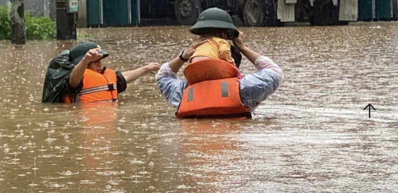 Lũ lụt tại Hà Giang.