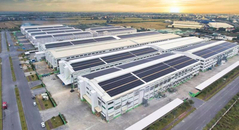 An industrial park in Hai Duong province. 