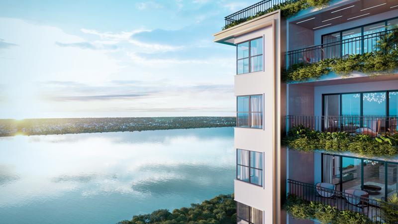 Seaview Residences có tầm nhìn đắt giá bậc nhất Nghệ An.