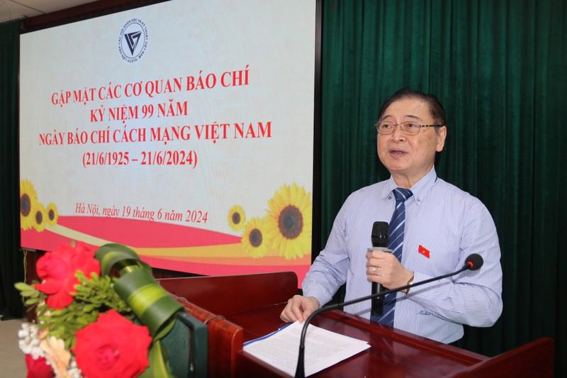TSKH Phan Xuân Dũng, Chủ tịch Liên hiệp các Hội Khoa học và Kỹ thuật Việt Nam.