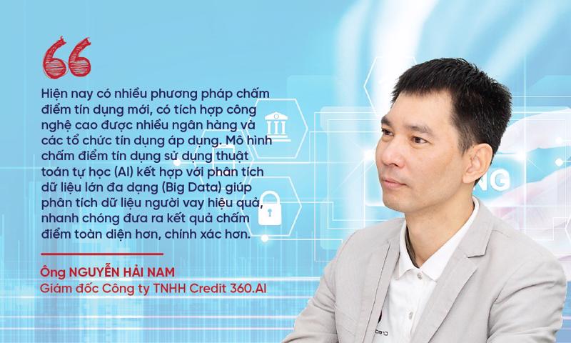 Ông Nguyễn Hải Nam, Giám đốc Công ty TNHH Credit 360.AI.