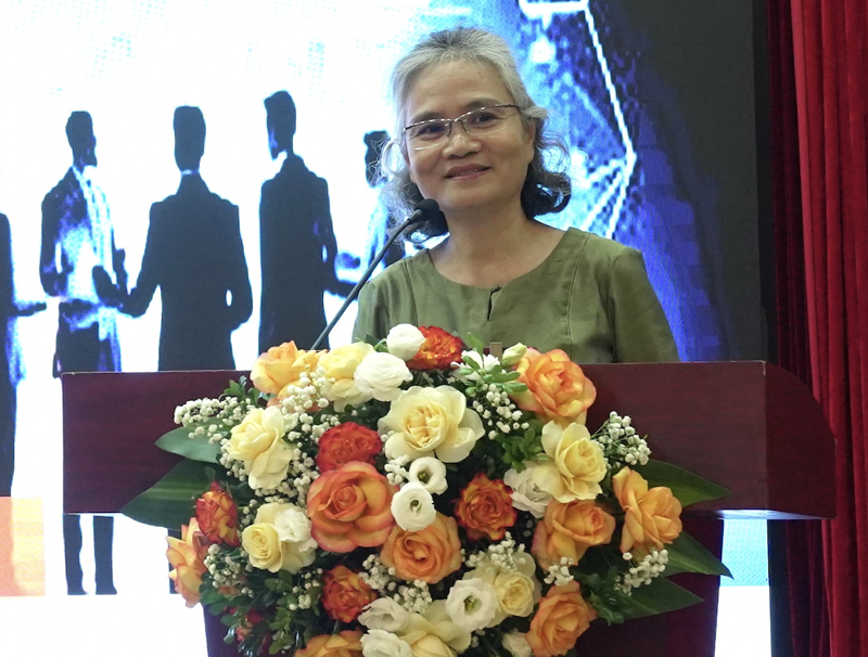 Bà Phạm Minh Hương - Chủ tịch VnDirect.