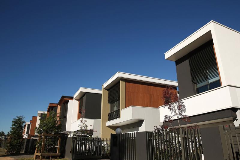 Nhà ở tại một vùng ngoại ô Sydney, Australia - Ảnh: Bloomberg