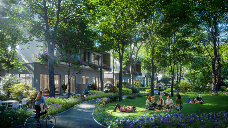 Concept bất động sản sinh thái tại Ecovillage Saigon River truyền cảm hứng cho các kiến trúc sư tài năng của Swan & Maclaren.