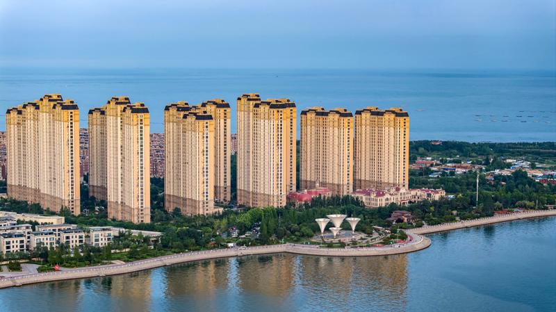 Các tòa nhà cao tầng tại Thanh Đảo, tỉnh Sơn Đông, Trung Quốc- Ảnh: Getty Images