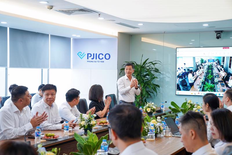 Chủ tịch Hội đồng quản trị PJICO, ông Phạm Thanh Hải, nhấn mạnh thành công của chuyển đổi số phải nằm trong tư duy số hóa, trong cách tiếp cận và giải quyết công việc hàng ngày của mỗi cán bộ, nhân viên