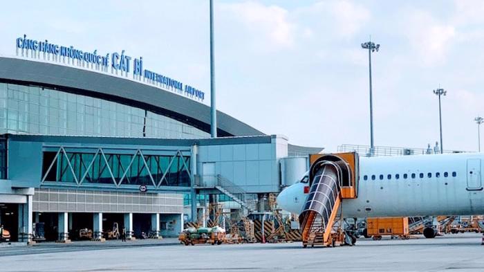 Cat Bi International Airport in Hai Phong city. 