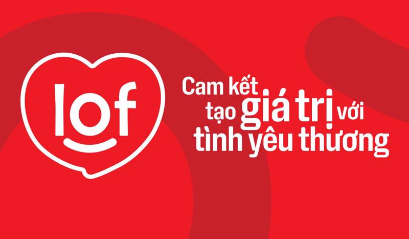 Logo của LOF thể hiện tình yêu thương và trân trọng mọi điều chúng ta làm và trao đi.