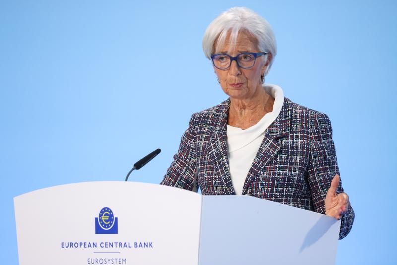 Chủ tịch ECB Christine Lagarde - Ảnh: Bloomberg.