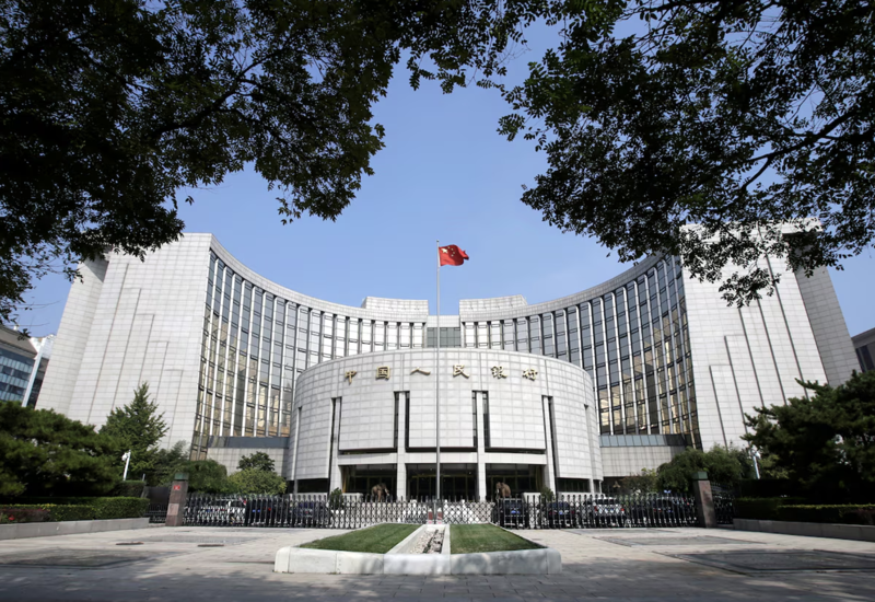 Trụ sở Ngân hàng Trung ương Trung Quốc (PBOC) ở Bắc Kinh - Ảnh: Reuters.