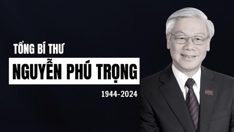 Quốc tang Tổng Bí thư Nguyễn Phú Trọng trong 2 ngày 25 và 26/7/2024.