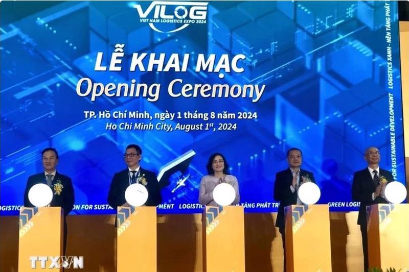 Int’l logistic expo kicks off in HCM City on August 1 (Photo: VNA)