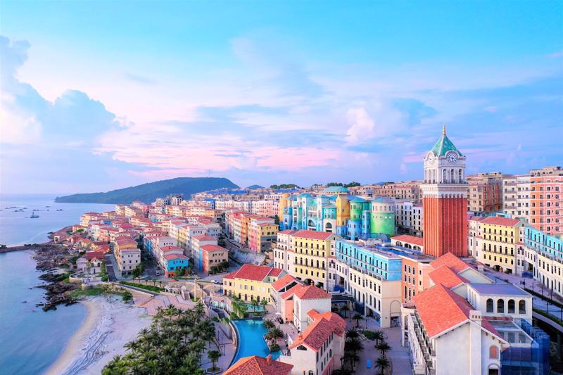 A view of Phu Quoc island city in Kien Giang province. 