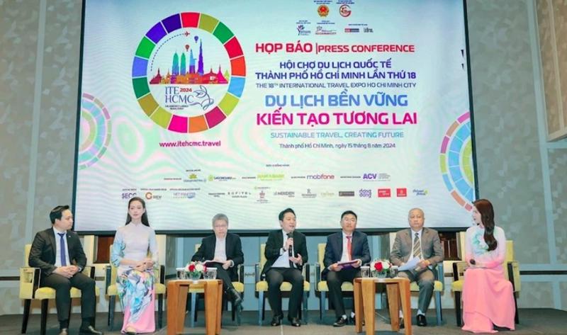 A press conference was held on August 15 to introduce the expo. Photo: hcmcpv.org.vn 