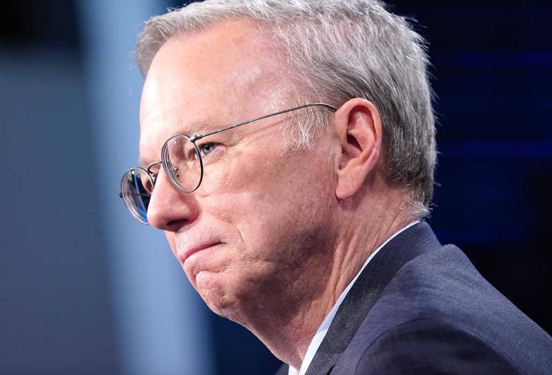 Ông Eric Schmidt, cựu Giám đốc Điều hành Google giai đoạn 2001-2011.