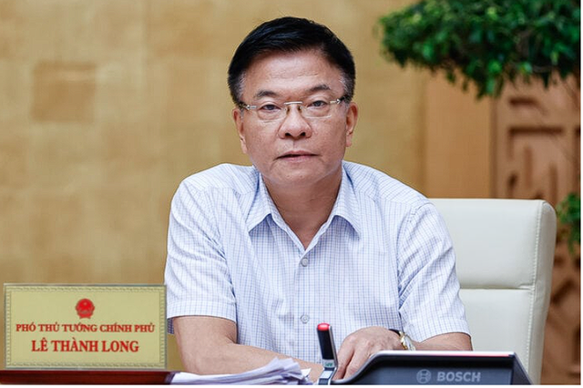 Deputy Prime Minister Le Thanh Long, Chairman of the National Council for Sustainable Development (Source: VGP)