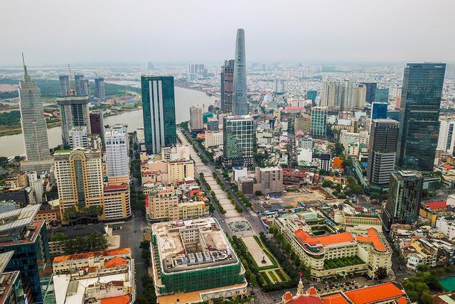 A view of Ho Chi Minh City.