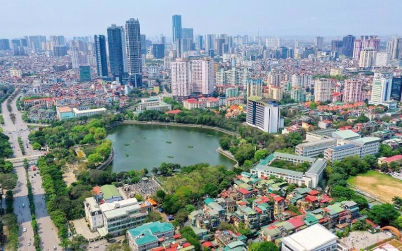 A corner of Hanoi capital city