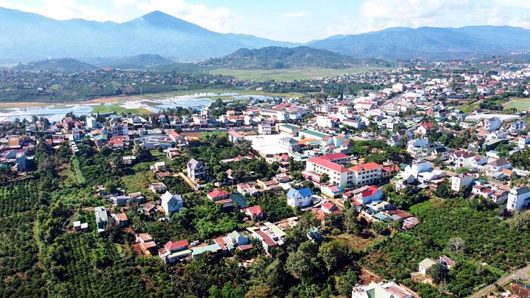 Khu vực huyện Di Linh, tỉnh Lâm Đồng.