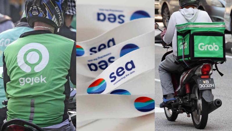 Grab, Sea và GoTo, được coi là những nhà vô địch công nghệ tại ASEAN