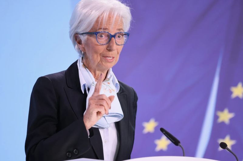 Chủ tịch ECB Christine Lagarde - Ảnh: Bloomberg.