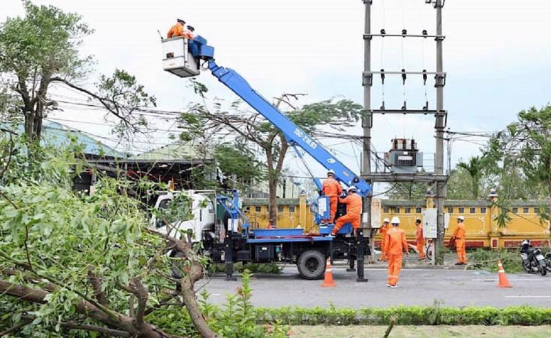 EVN reports that it has restored power to 98 per cent of its clients affected by Typhoon Yagi.