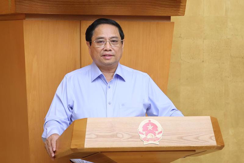 Prime Minister Pham Minh Chinh chairing the meeting on September 16 (Photo: VGP)