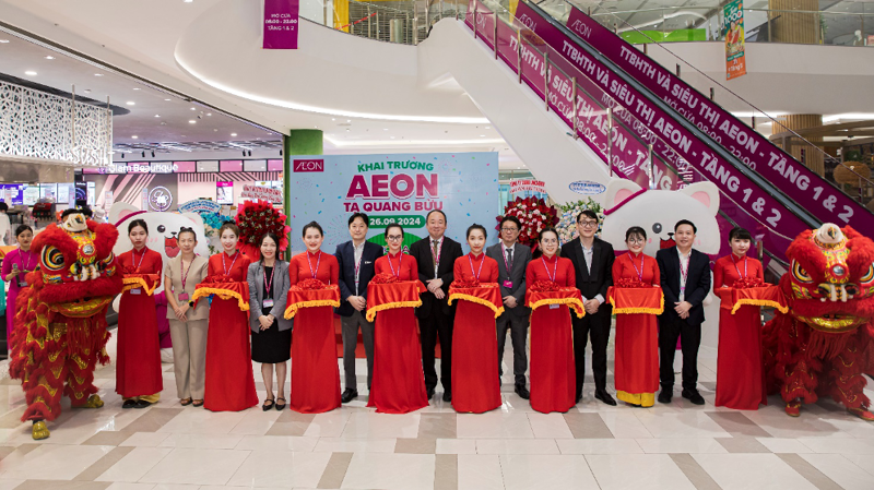 Opening ceremony of AEON Ta Quang Buu