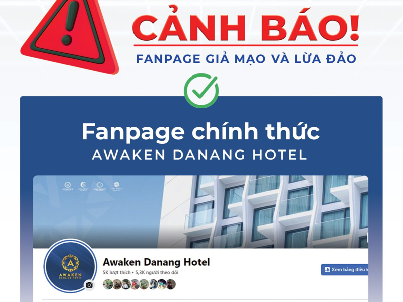 Tình trạng giả mạo facebook cho mục đích lừa đảo xảy ra nhiều ở các resort, khách sạn phân khúc 4 - 5 sao.