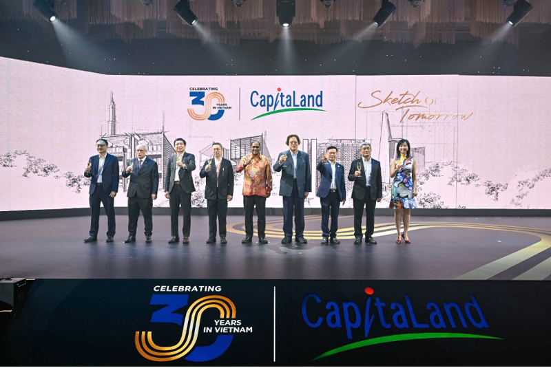 CapitaLand proudly marks its 30-year anniversary in Vietnam with an appreciation dinner honoring its partners, stakeholders, and employees.