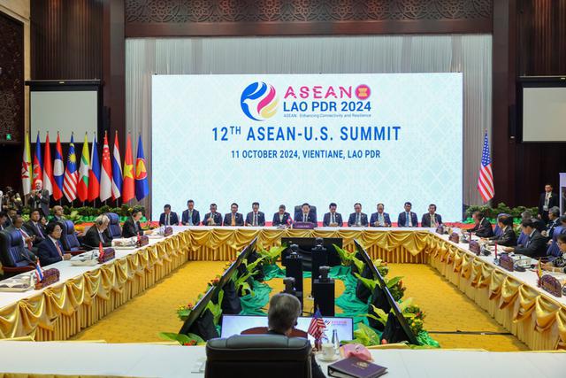 The 12th ASEAN-U.S. Summit in Vientiane, Laos, on October 11. (Photo: VGP)