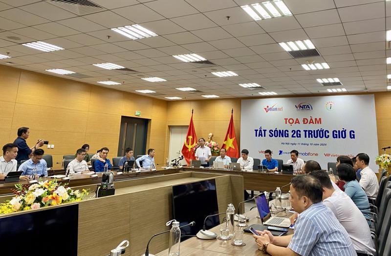 Tọa đàm “Tắt sóng 2G trước giờ G”.  