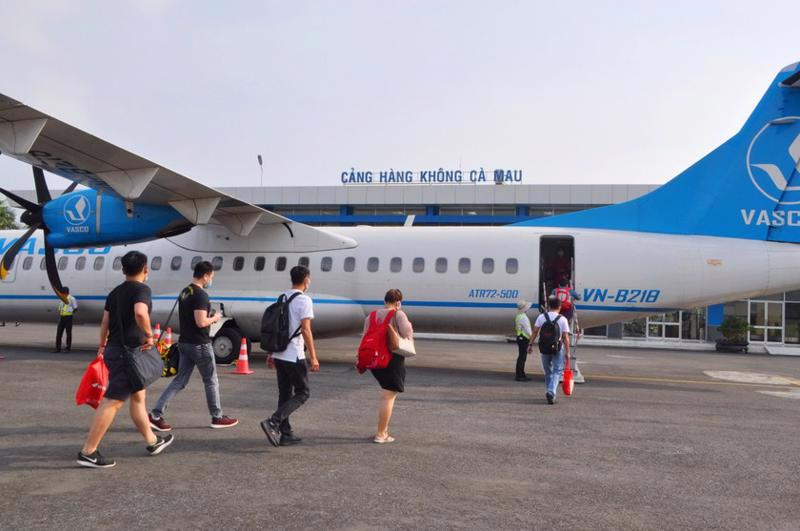 A view of Ca Mau Airport.