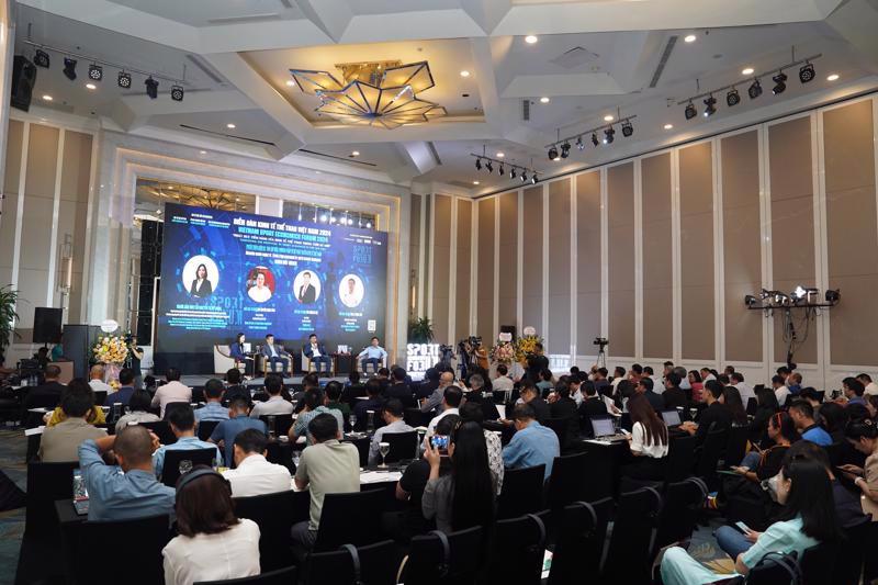 A view of the  Vietnam Sport Economic Forum 2024.