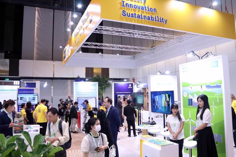 The event sees the participation of some leading Swedish businesses in green technology. 