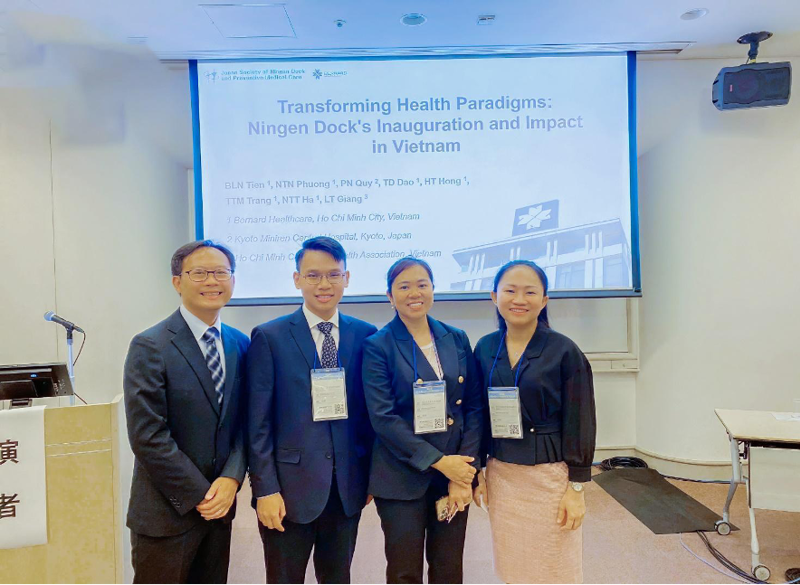 Bernard Healthcare was the only Vietnamese institution attending the 65th annual Ningen Dock meeting in Yokohama, Japan.